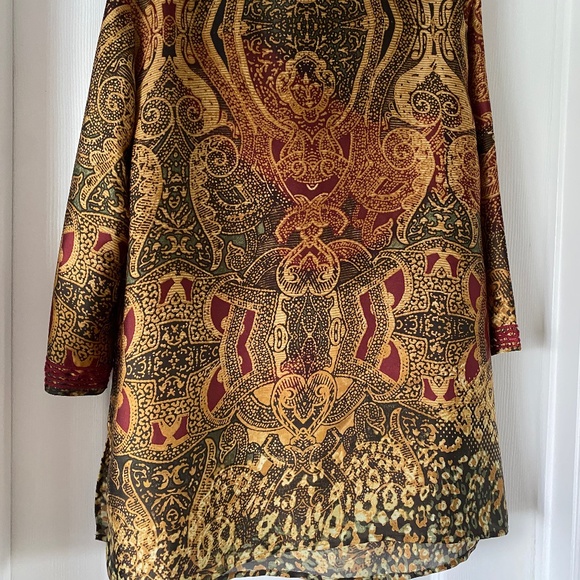 Jones New York woman Tops - Jones New York woman size 1X satin like tunic top